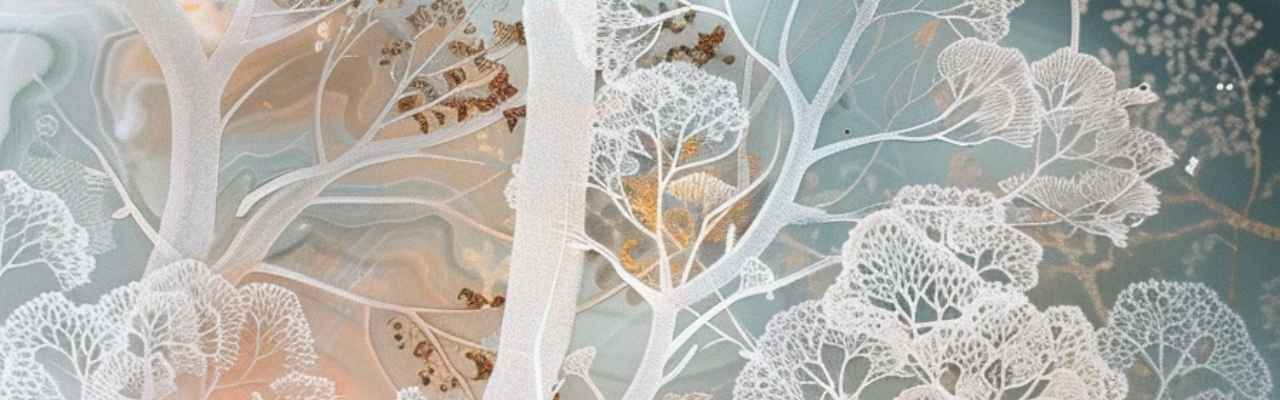 Elegant white trees on abstract background representing preferences vs. true non-negotiables