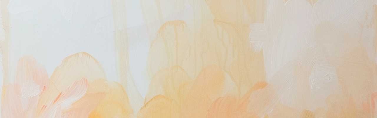 Soft layered brushstrokes in warm hues symbolizing healing from a sexless relationship