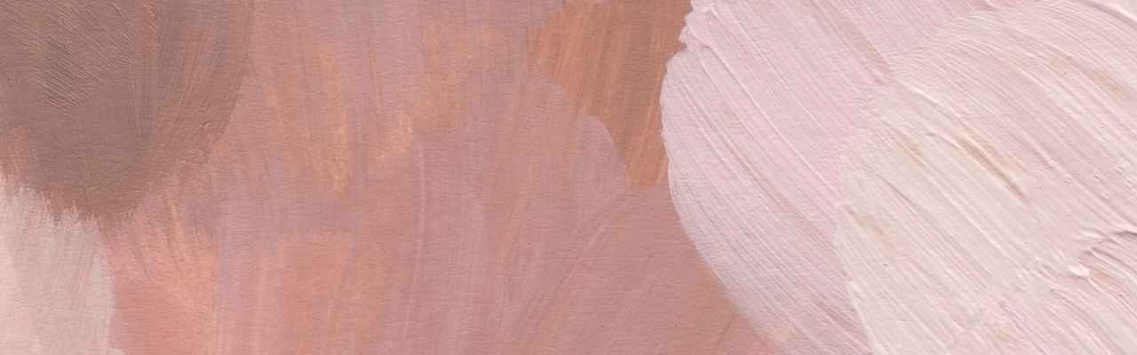 Gentle, earthy abstract brush strokes symbolizing the serene state of a relaxed woman, evoking mindfulness and inner peace.