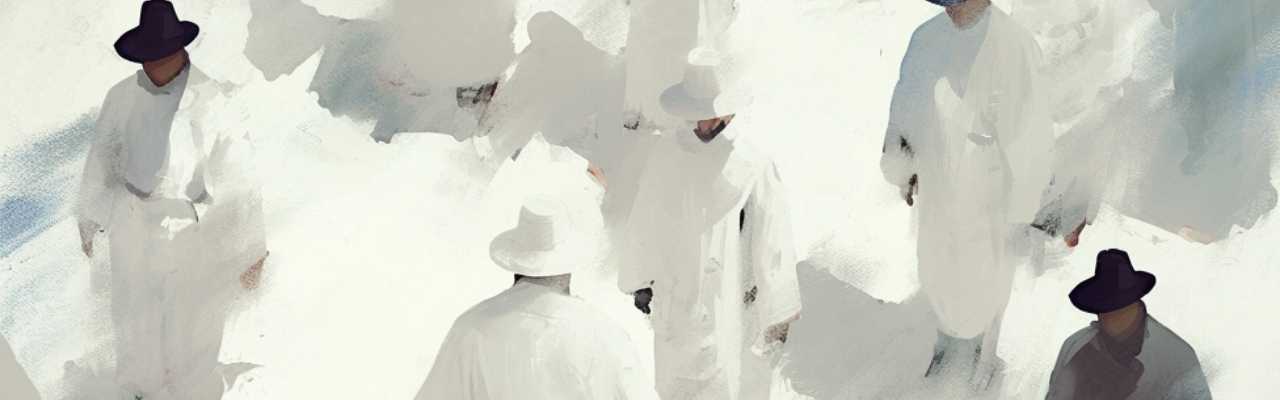 Long shadows cast by walking figures reflecting solitude and the path of how to find yourself again