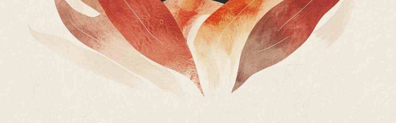 Abstract digital artwork of soft blended leaves forming a heart, reflecting warmth in Levels Of Desire In A Relationship.