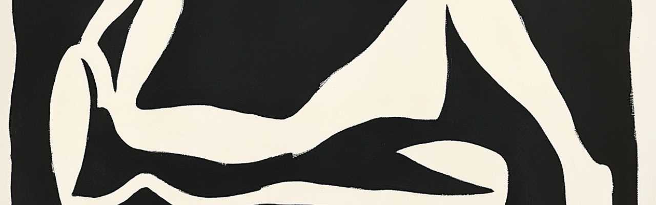 Abstract female form lying relaxed yet poised, symbolizing strength and independence within love