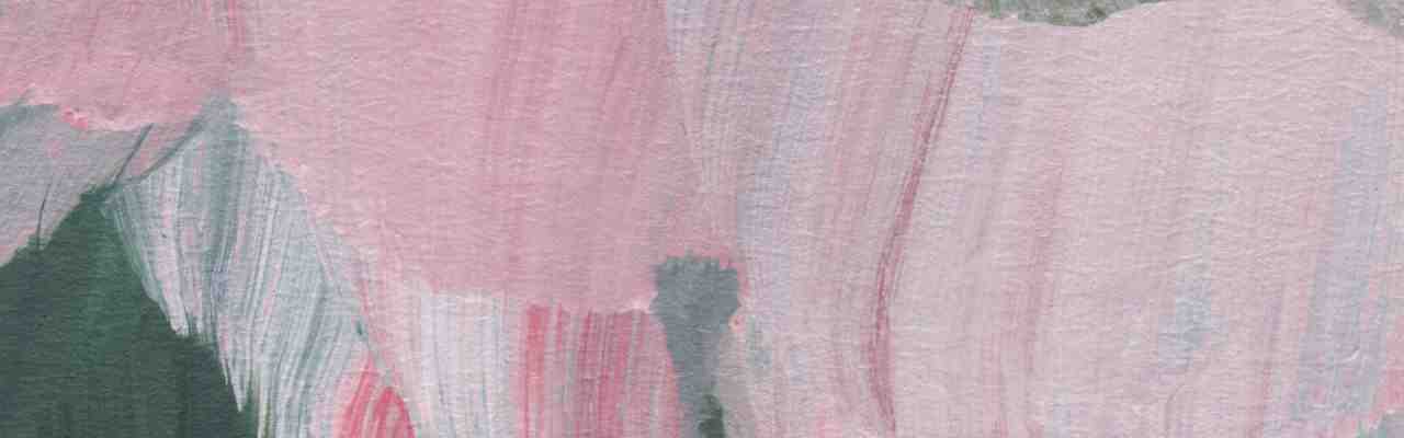 Gentle abstract art in shades of pink, conveying peace and meditation for connection