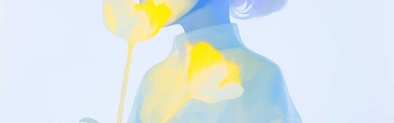 Ethereal female form merged with light-filled flowers, expressing sensitivity in how to make love to a woman