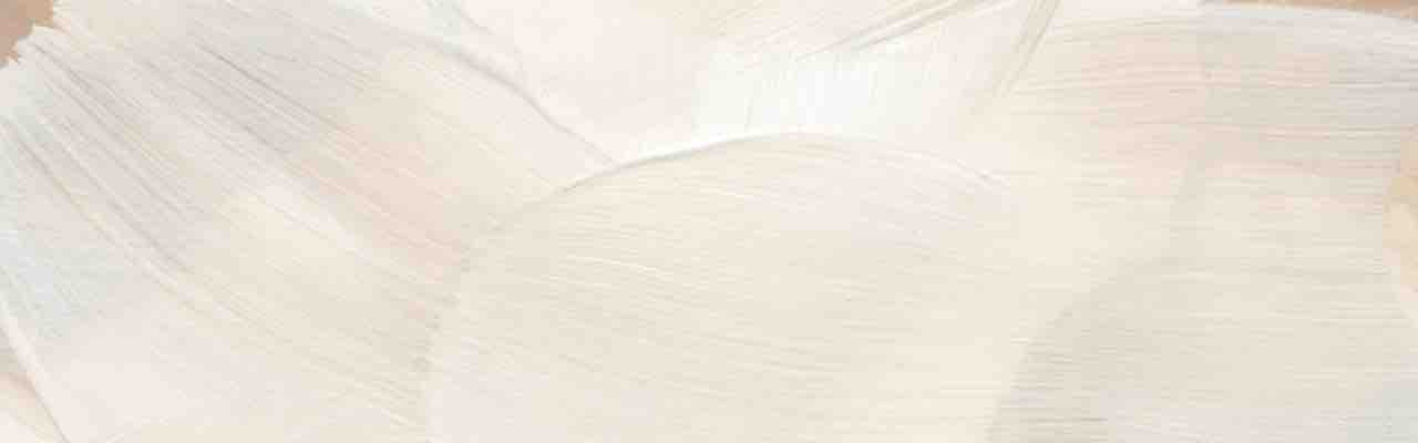 Tranquil white surface with delicate folds offering soothing meditation space for empaths and sensitive people