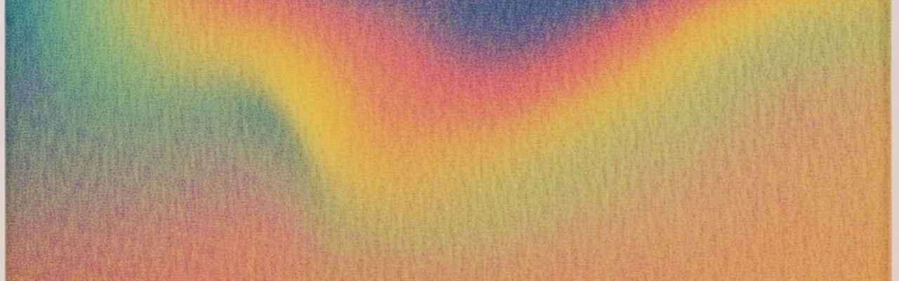 Soft rainbow gradient symbolizing gentle flow of sensual sex energy