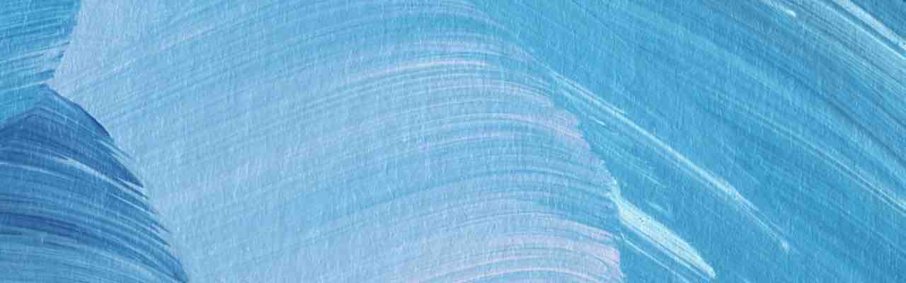 Soft blue brushstroke texture representing peacefulness, inspired by meditation for women desires practices.