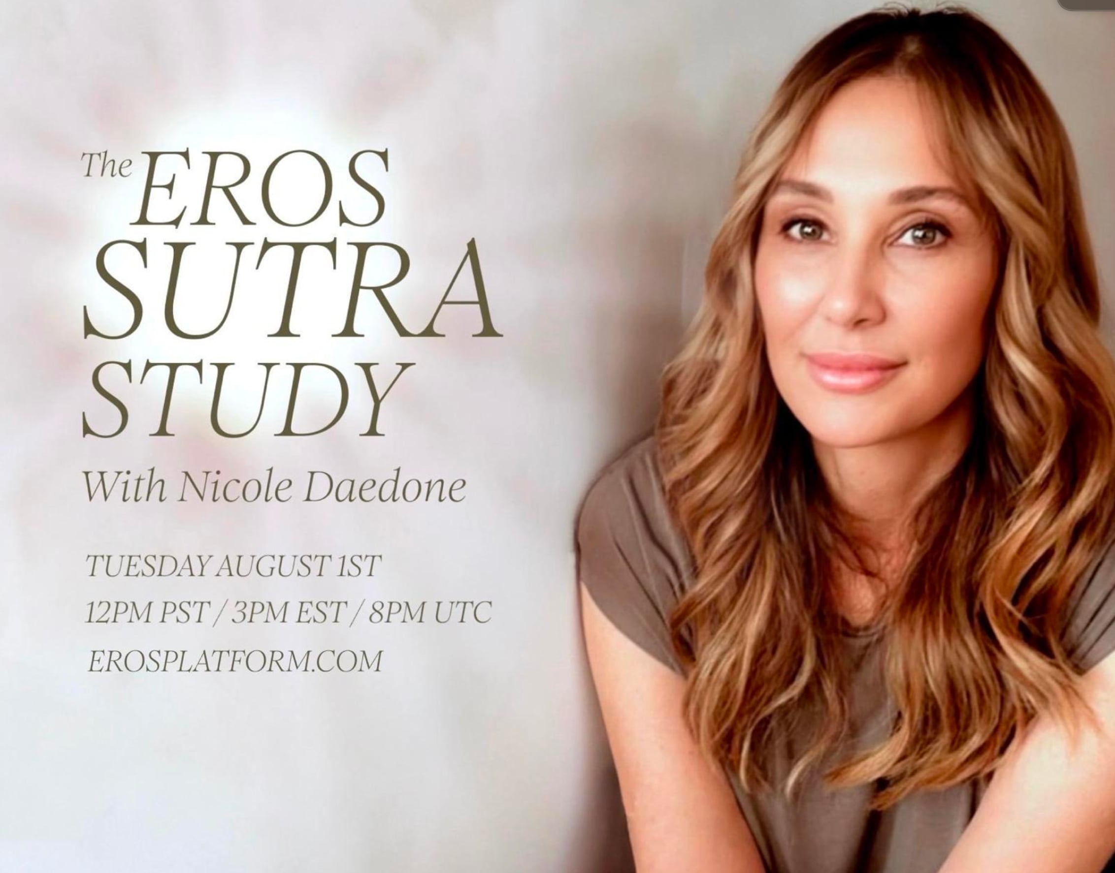Eros Sutra Study - Identity Is the Homeostasis of the Mind Part I | August 1st 2023