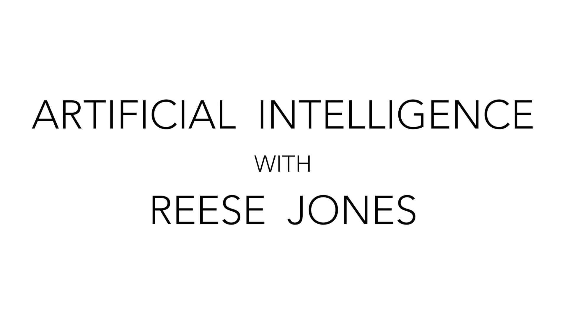 Advances in AI & Writing with Reese Jones | February 15 2023