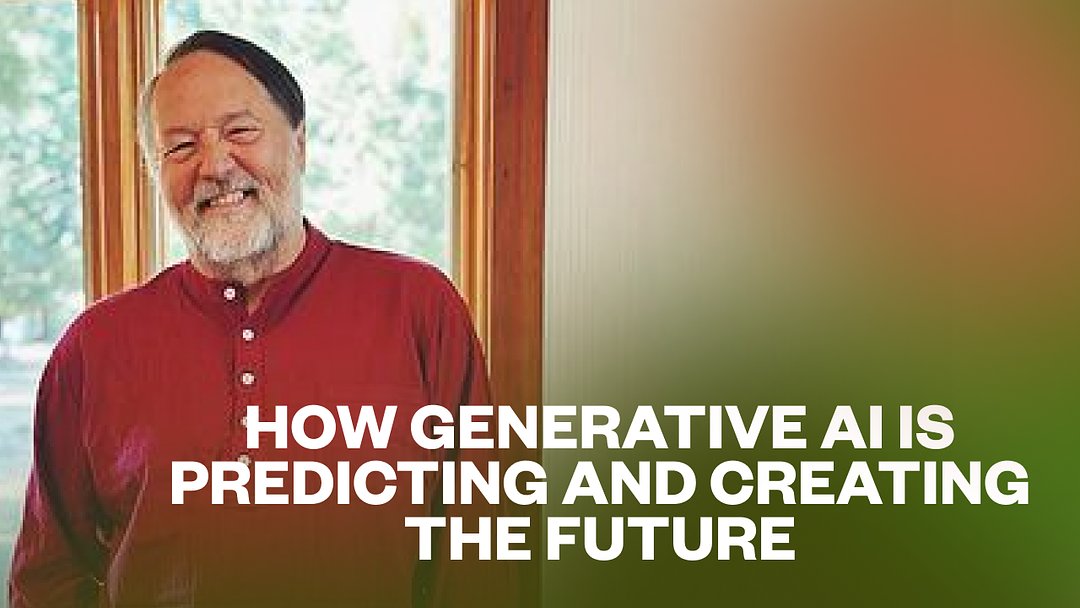 How Generative AI Is Predicting And Creating The Future | Reese Jones