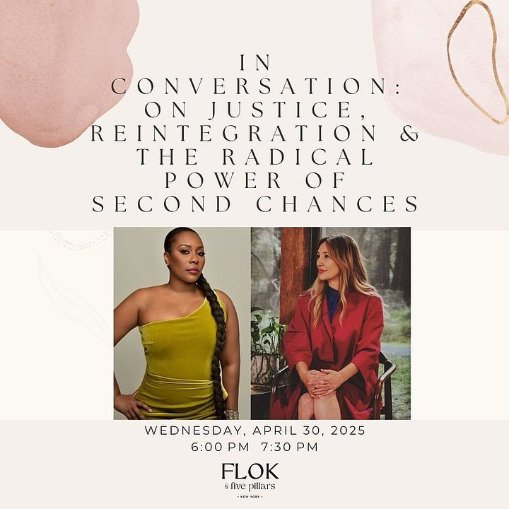 2025.04.30 In Conversation: On Justice, Reintegration & the Radical Power of Second Chances