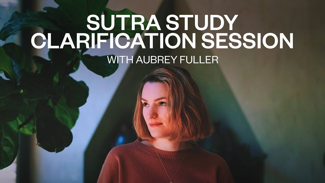 Sutra Study Clarification Session - January 19th 2024