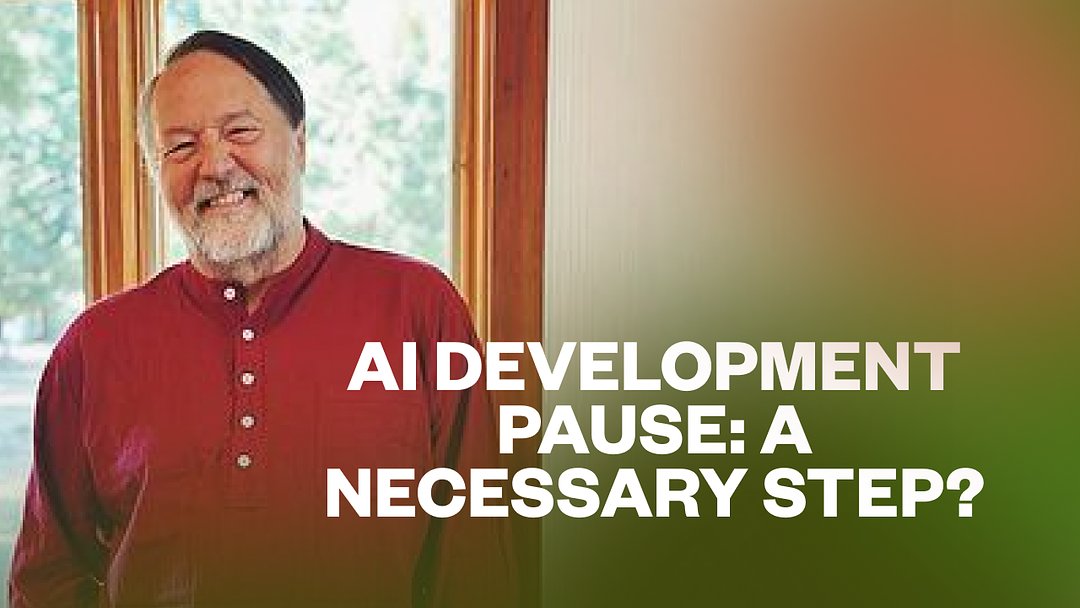 AI Development Pause: A Necessary Step? With Reese Jones