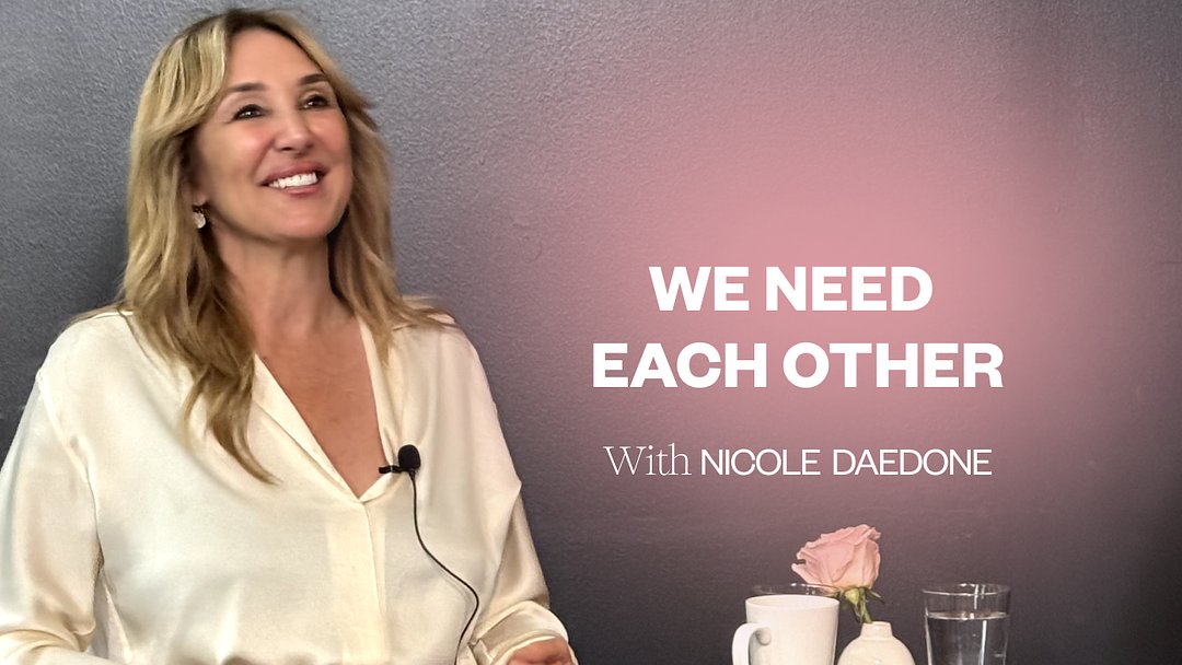 We Need Each Other